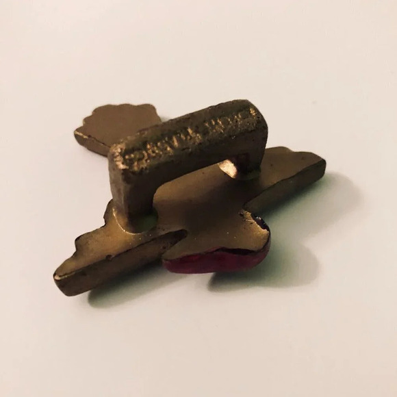 Vintage Boy Scout Neckerchief Plastic Slide Scarf Slider Eagle Bird - Picture 5 of 9